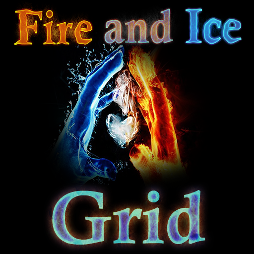 Fire & Ice Grid Logo